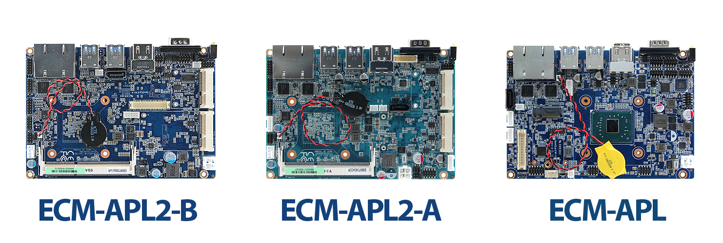 Jednopłytkowe komputery SBC ECM-APL, ECM-APL2-A oraz ECM-APL2-B firmy Avalue oparte na nowej generacji procesorach Apollo Lake firmy Intel
