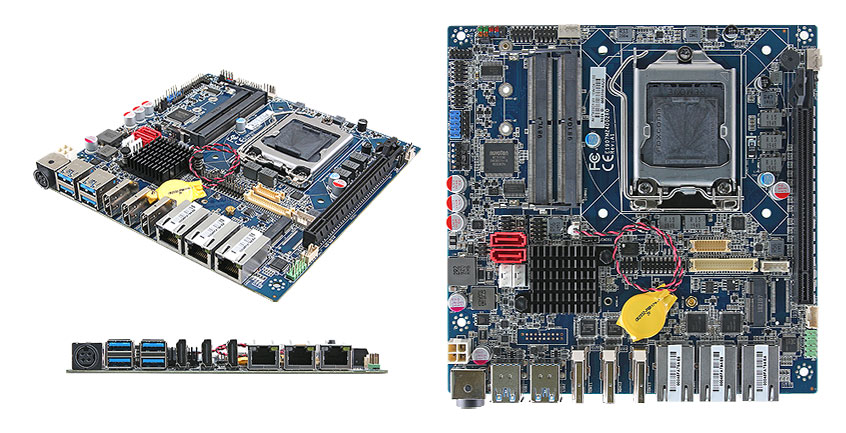 Avalue EMX-H310DP przemysłowej klasy płyta główna Thin Mini ITX ze wsparciem dla 8/9 generacji procesorów Intel® Core™ i3/i5/i7 oraz Celeron SoC