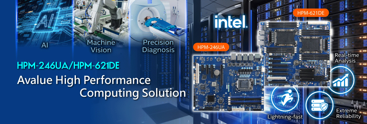 Nowe rozwiązania HPC firmy Avalue obsługują najnowsze procesory Intel Xeon oraz interfejs IPMI 2.0