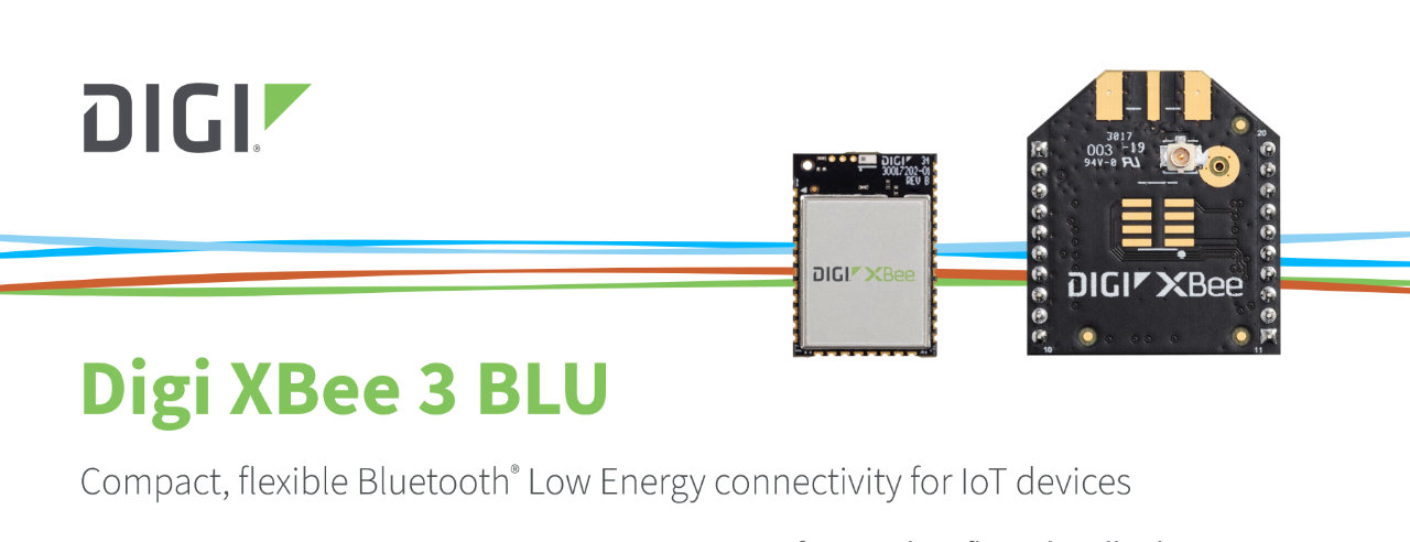 Digi International wprowadza na rynek inteligentny moduł Digi XBee® 3 BLU z Bluetooth LE 5.4 i zaawansowanymi funkcjami bezpieczeństwa