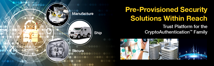  Wykorzystaj infrastrukturę produkcyjną firmy Microchip do bezpiecznego dostarczania poświadczeń w swoich produktach 