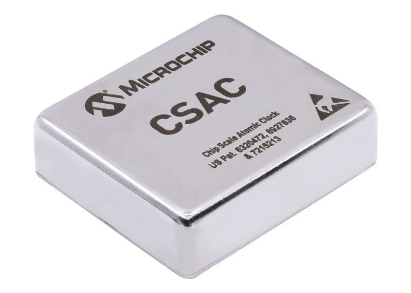 Microchip Chip Scale Atomic Clock (CSAC)