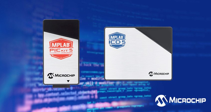 Firma Microchip zaktualizowała narzędzia programistyczne i debuggery wraz z nowej generacji produktami MPLAB® ICD 5 i MPLAB PICkit™ 5