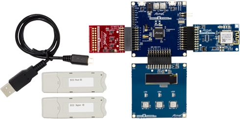 Microchip IoT AWS kit