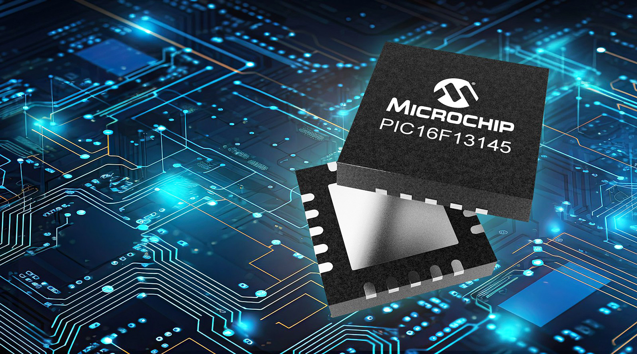 PIC16F13145 nowa rodzina 8-bitowych mikrokontrolerów firmy Microchip z konfigurowalnym blokiem logicznym dla zmniejszenia złożoności i poboru mocy