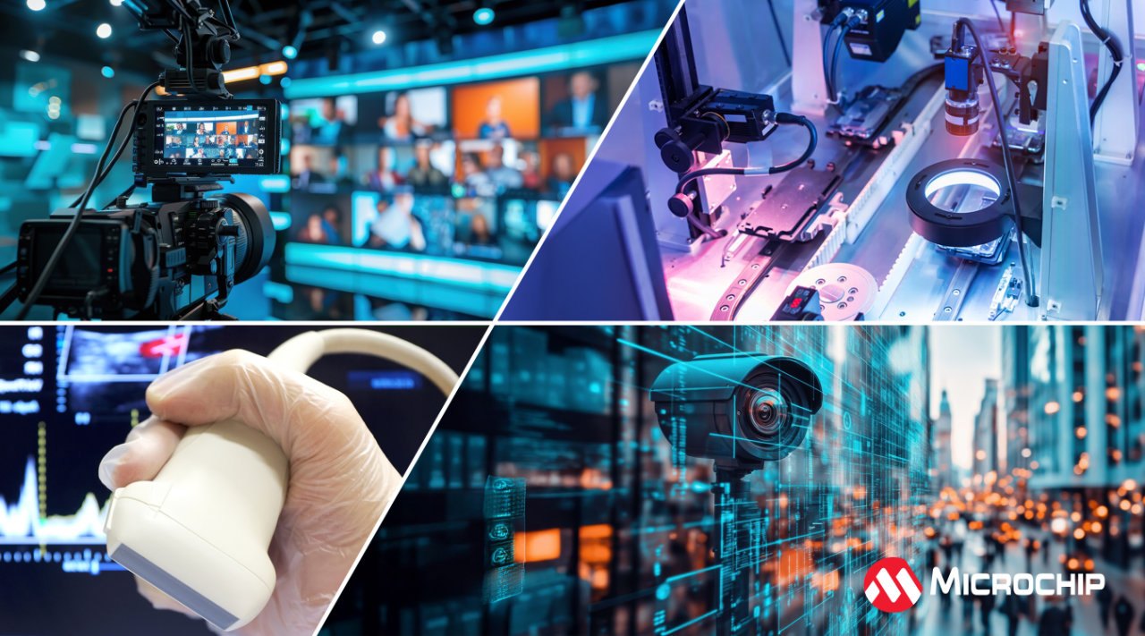 Microchip rozszerza ekosystem wbudowanych systemów wizyjnych PolarFire® FPGA o nowe rdzenie SDI IP oraz zestaw Quad CoaXPress™ Bridge Kit