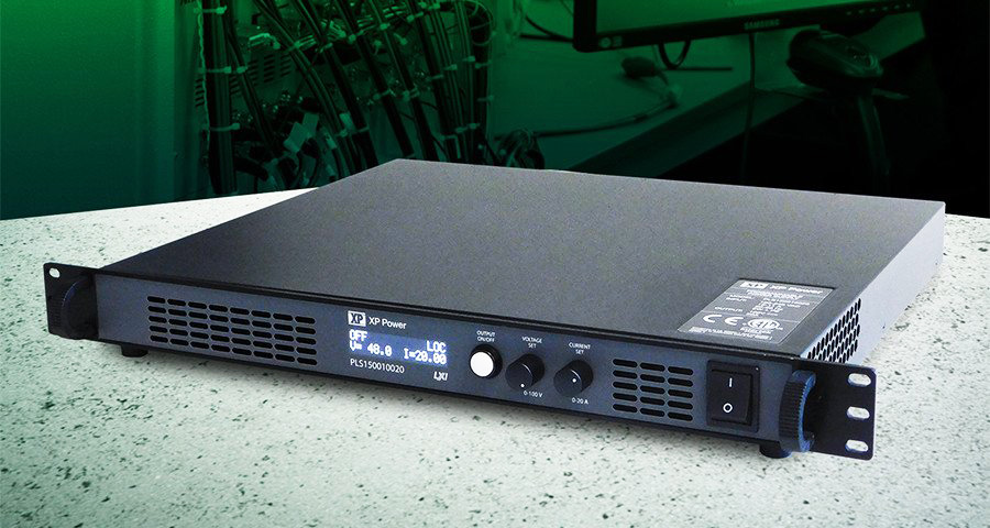 PLS1500 programowalne zasilacze 1U firmy XP Power przeznaczone dla montażu w szafie rack